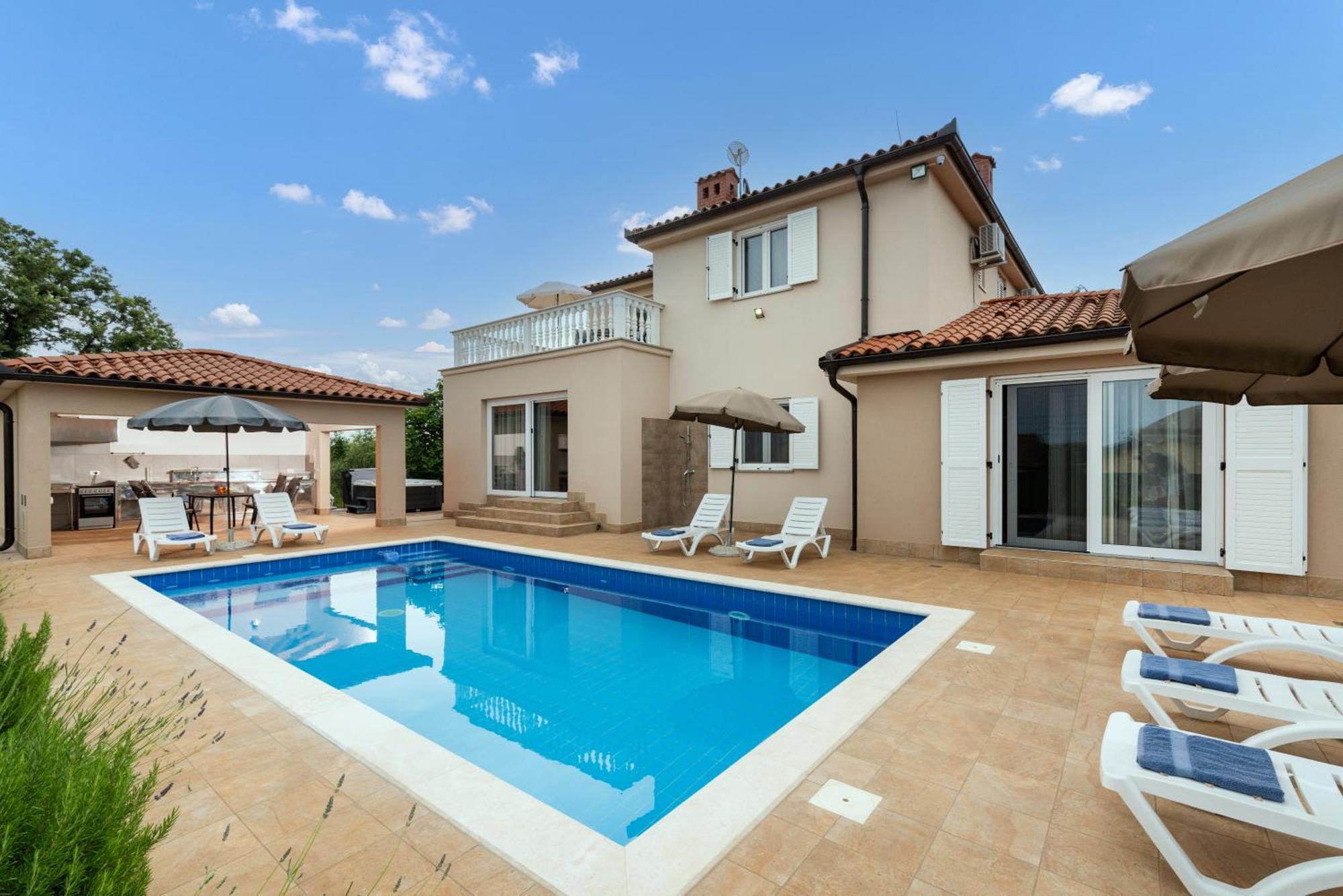Villa Buroli With Pool, Sauna And Jacuzzi Dış mekan fotoğraf